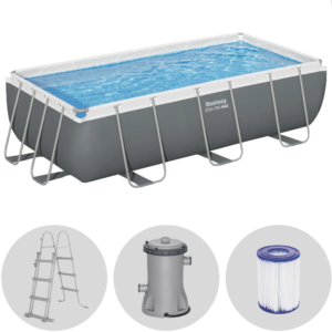 Bestway Power Steel 56441 - 404x201x100 cm - Piscina fuori terra