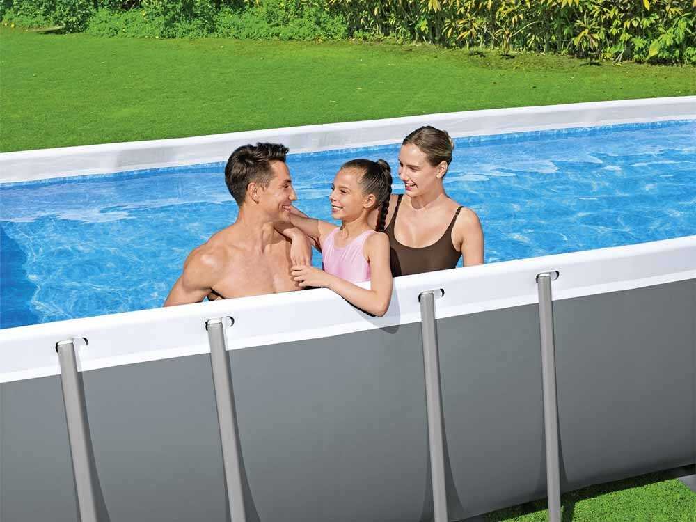 Bestway Power Steel Rettangolare 56466 - 549x274x122 cm - Piscina fuori terra - immagine 7