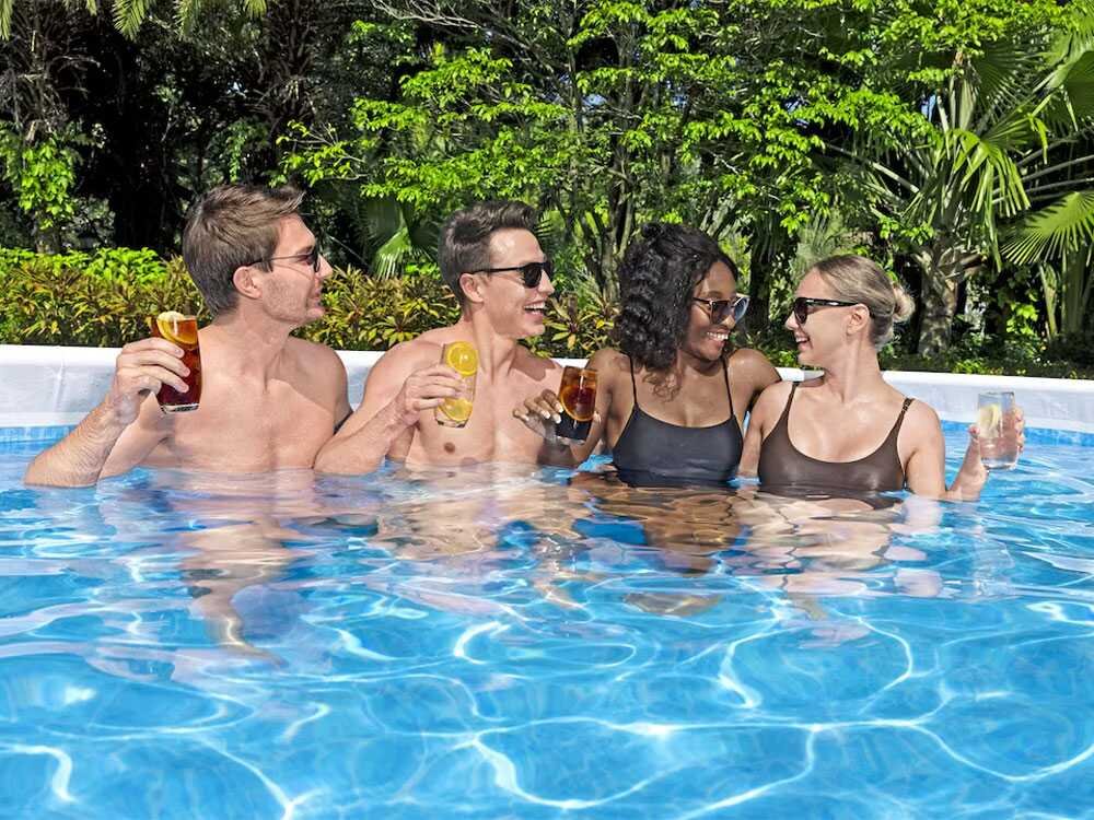 Bestway Power Steel Rettangolare 56466 - 549x274x122 cm - Piscina fuori terra - immagine 9