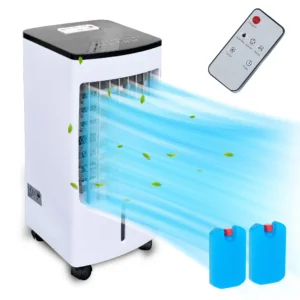 JUNG LIFEAIR Condizionatore portatile senza tubo di scarico, climatizzatore portatile 3 in 1