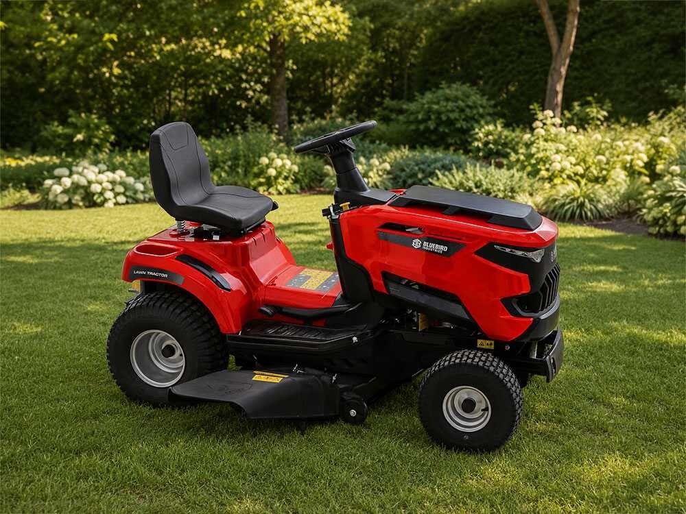 Blue Bird TR SL 108H Twin - Trattorino rasaerba con cambio idrostatico - Scarico laterale e Mulching – Image 2