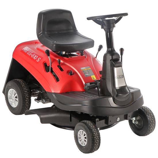 GeoTech RM 65-610 S - Trattorino tagliaerba mini-rider - Motore da 196cc