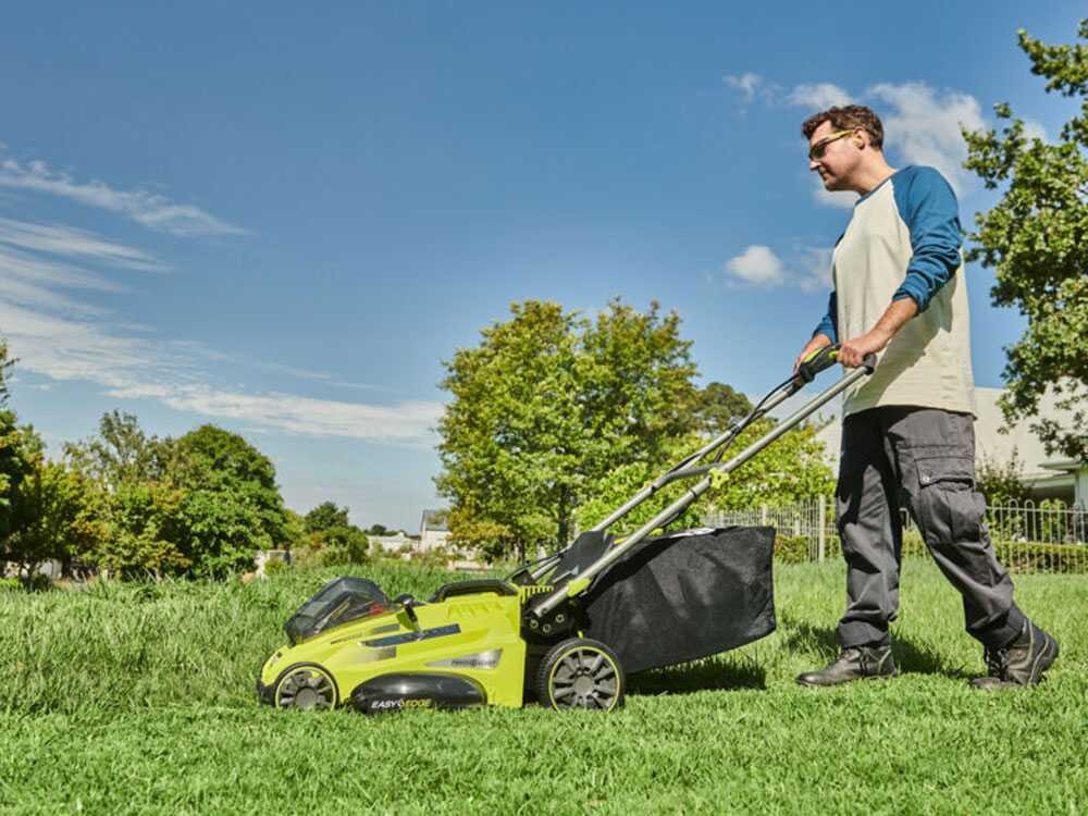 Ryobi RLM36X46H50PG - Tagliaerba a batteria - MAX POWER 36V/5Ah - Taglio 46 cm - Image 3