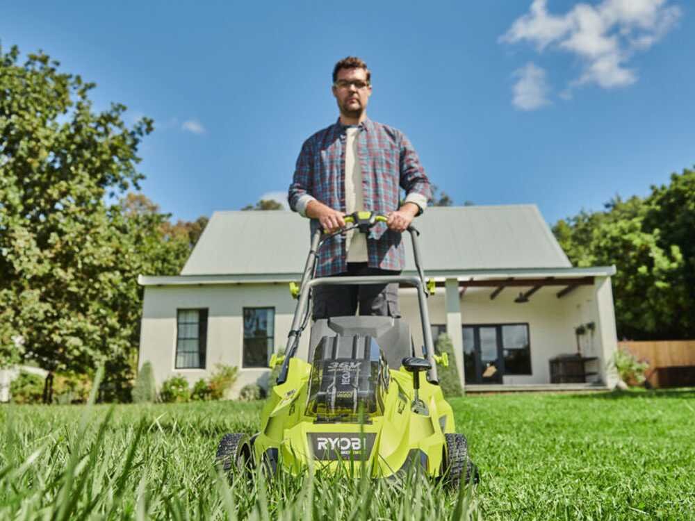 Ryobi RLM36X46H50PG - Tagliaerba a batteria - MAX POWER 36V/5Ah - Taglio 46 cm - Image 4