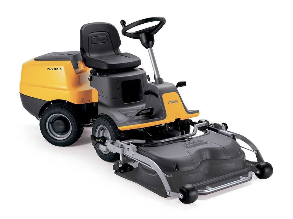 Stiga Park 300 LC - Trattorino con taglio frontale con cambio idrostatico - Front Mower – Image 4