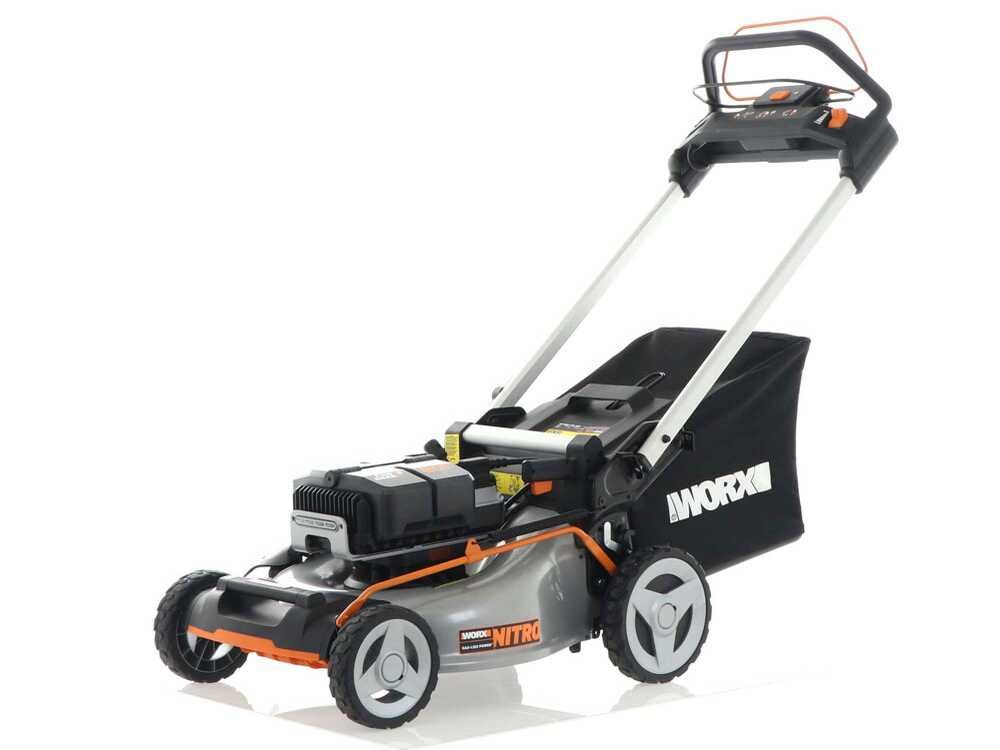 Worx Nitro WG761E - Tagliaerba semovente a batteria - 80V/4Ah - Taglio 51 cm - immagine 8